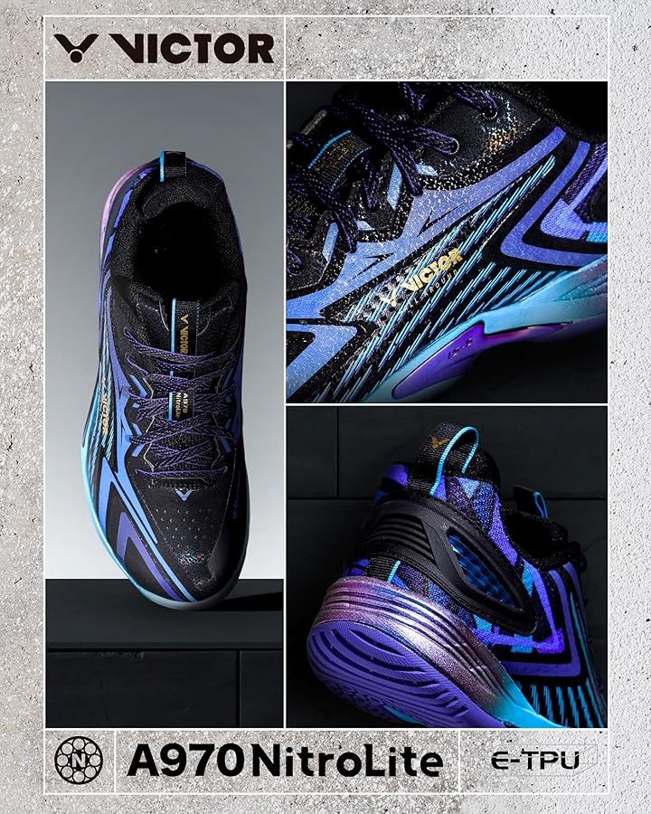 ビクターバドミントンシューズ A970NitroLite CPS 24.5センチ A970NitroLite A | バドミントンシューズ | 製品情報